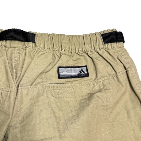 【USED】00's adidas Ripstop Cotton Cargo Pants Beige