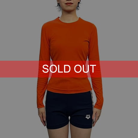 【USED】90's-00's MIU MIU L/S TOP ORANGE