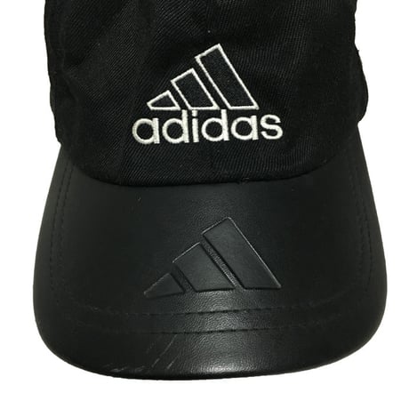 【USED】00'S ADIDAS EMBOSSING 3STRIPES LOGO CAP