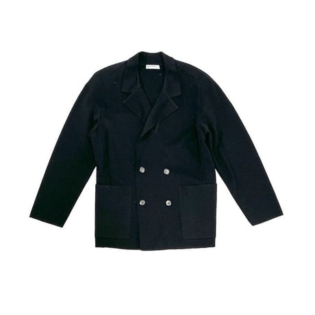【USED】80'S ISSEY MIYAKE MEN DOUBLE BREASTED WOOL KNIT JACKET