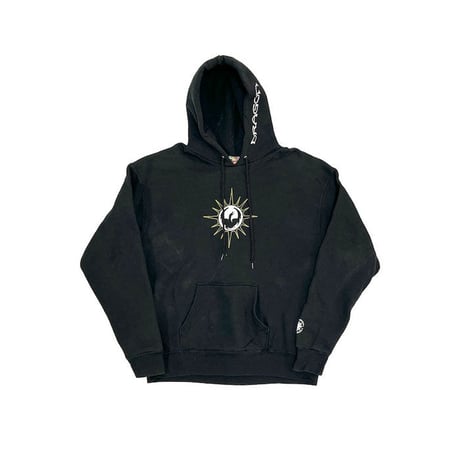 【USED】90'S DRAGON SUN LOGO HOODIE