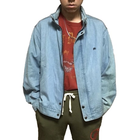 【USED】90'S BURBERRYS SWING TOP