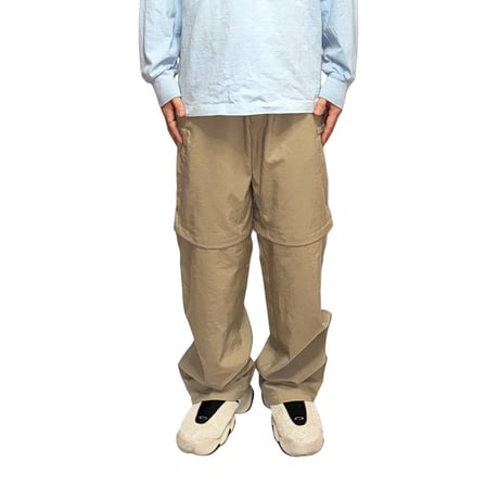 【USED】00's NIKE ACG Convertible Tech Utility Pants Beige
