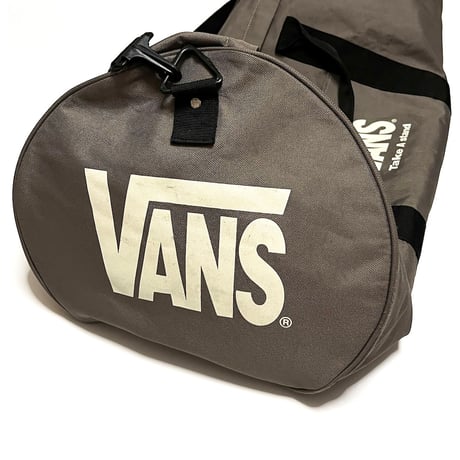 【USED】90's-00's VANS DUFFLE BAG GRAY