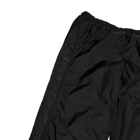 【USED】 00's EURO NIKE NYLON PANTS BLACK HIDDEN SWOOSH