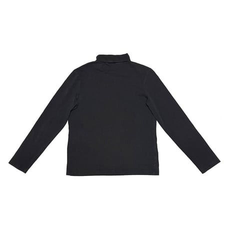 【USED】90's VERSACE CLASSIC V2 Black Hi-Neck L/S Cutsew