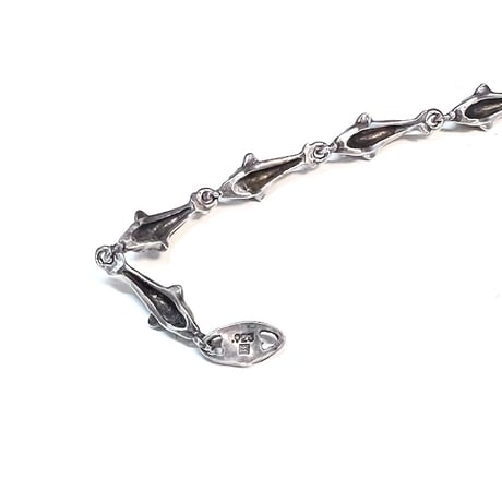 【USED】Vintage SILVER DOLPHIN BRACELET