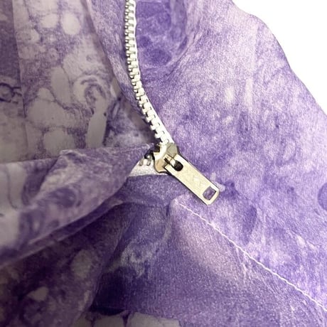 【USED】80'S PURPLE MARBLE LONG SKIRT