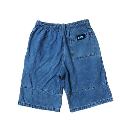 【USED】80'S QUIK SILVER DENIM SHORTS