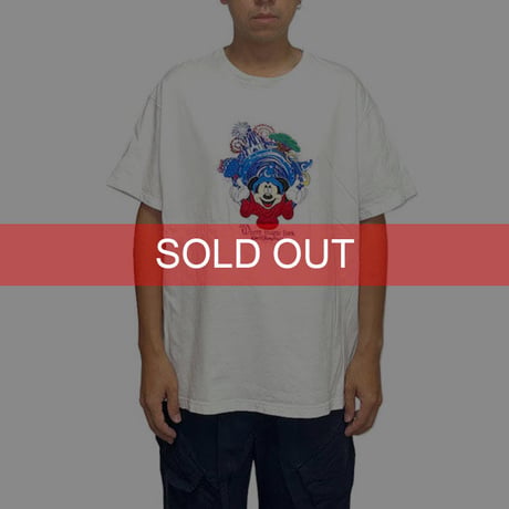【USED】90'S MAGICAL MICKEY EMBROIDERED T-SHIRT
