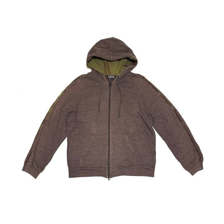 【USED】90's FINAL HOME DOUBLE ZIP HOODIE with SCHMUG