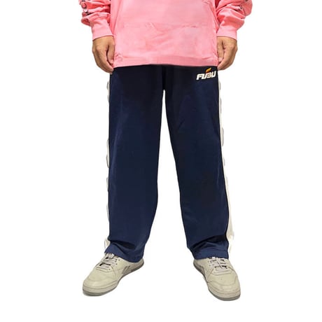 【USED】90'S FUBU SIDE LINE TRACK PANTS