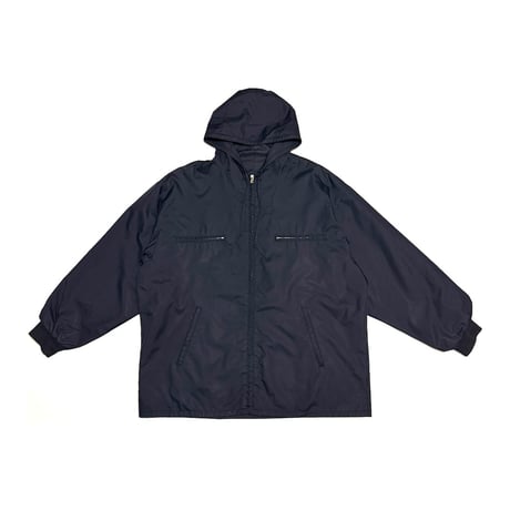 【USED】90's HELMUT LANG Oversized Nylon Jacket Deep Ink Navy