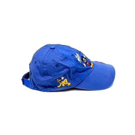 【USED】90'S DISNEYLAND MULTI CHARACTER EMBROIDERY CAP