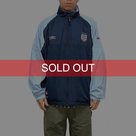 【USED】00'S UMBRO ENGLAND SPORTS JACKET