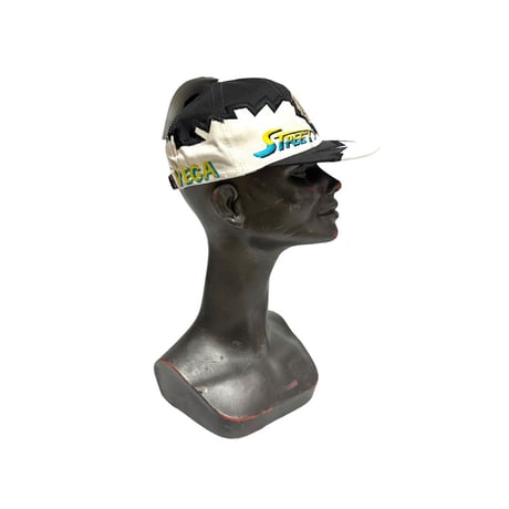 【DEAD STOCK】1996 VEGA × Street Fighter II “Sagat” Snapback Cap Made for Italy
