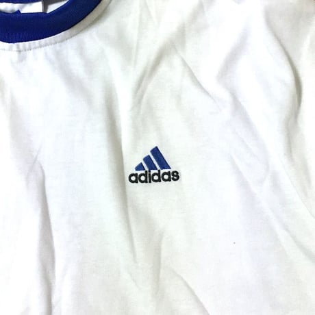 【USED】90'S ADIDAS POLYESTER L/S T-SHIRT