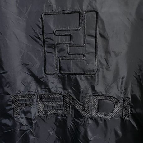 【USED】90'S FENDI JEANS HOODED ZIP JACKET