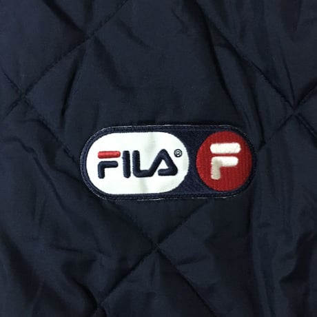 【USED】90'S FILA  QUILTING JACKET
