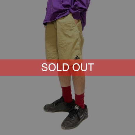 【USED】90'S-00'S ADIDAS ADVENTURE CLIMBING SHORTS
