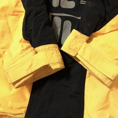 【USED】90'S FILA SKI JACKET YELLOW