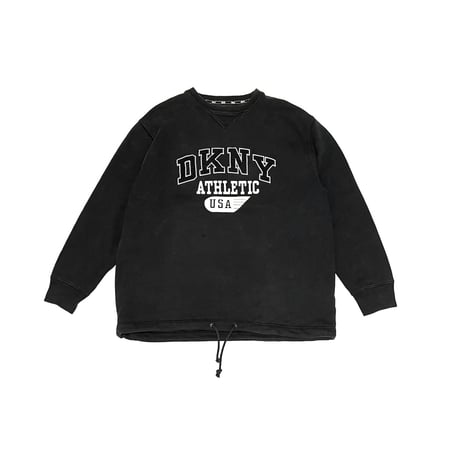 【USED】90's DKNY ATHLETIC SWEATSHIRT