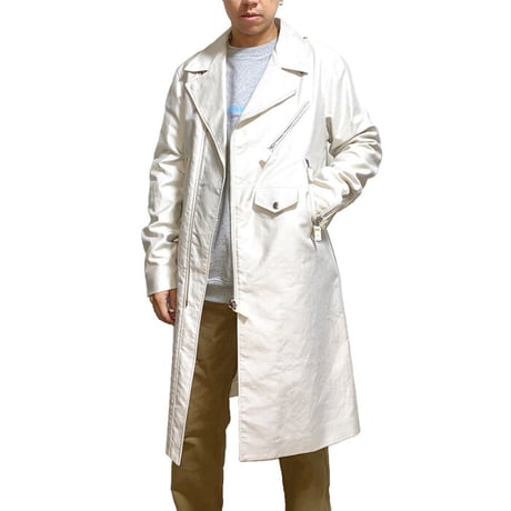 【USED】HELMUT LANG 2004SS RAIDERS COAT OFF-WHITE