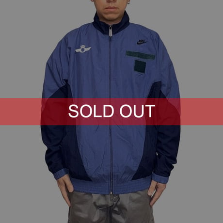 【USED】90's BOOTLEG? NIKE ARMY DETAIL NYLON JACKET