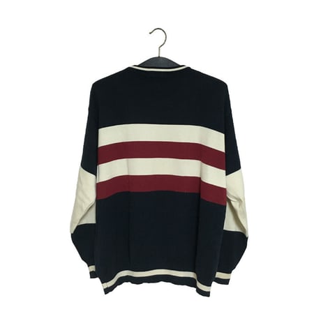 【USED】90'S USA COTTON KNIT SWEATER