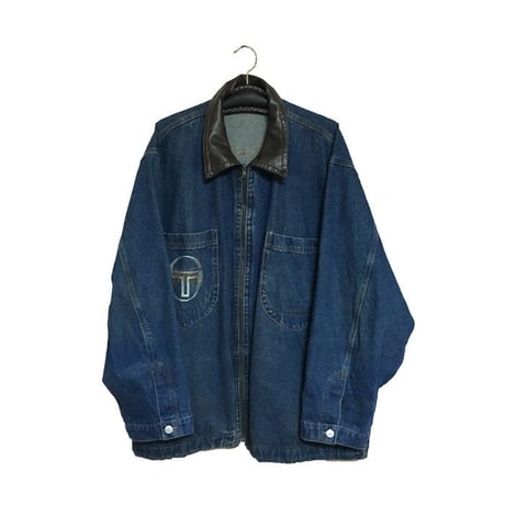 【USED】90'S SERGIO TACCHINI OVERSIZED DENIM JACKET