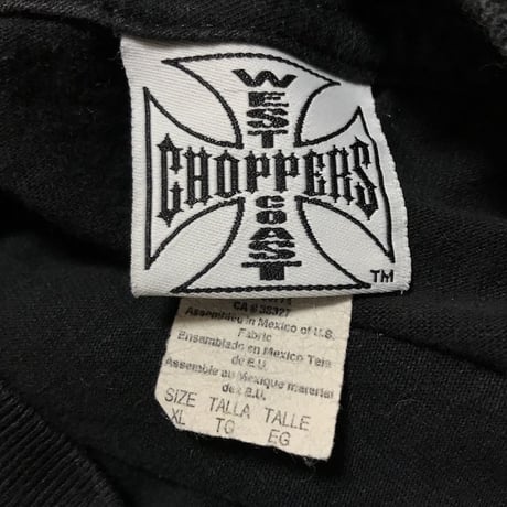【USED】00'S WEST COAST CHOPPERS L/S T-SHIRT