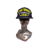 【DEAD STOCK】80's-90's U.S. Navy USS Midway CV-41 Cap