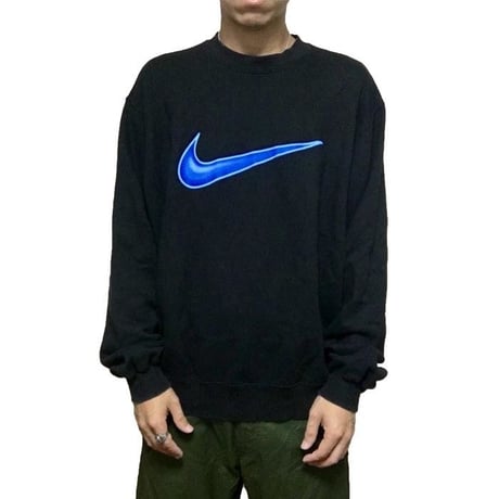 【USED】90'S NIKE AIRBRUSH SWOOSH SWEATSHIRT