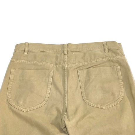 【USED】MAISON MARTIN MARGIELA ⑩ 2010AW TROUSERS BEIGE