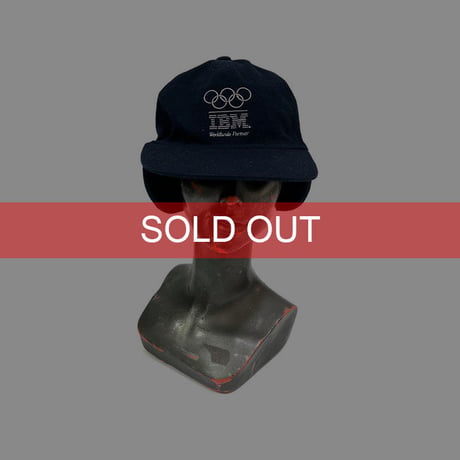 【USED】90'S DESCENTE × OLYMPIC × IBM SNOW CAP