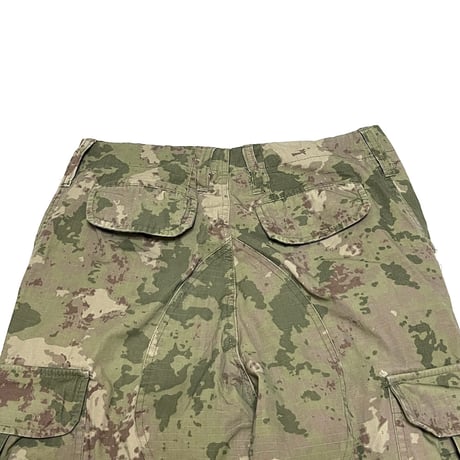 【USED】80's-90's TURKISH ARMY? CAMO CARGO PANTS