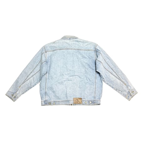 【USED】90's CK Calvin Klein Jeans 91-B TYPE DENIM JACKET