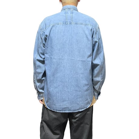【USED】90'S JANSPORT DENIM B.D.SHIRT