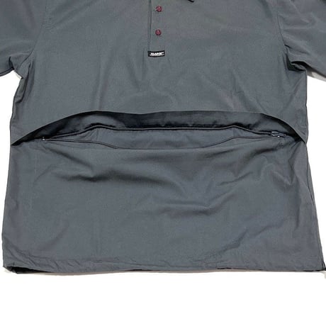 【DEAD STOCK】90'S-00'S XLARGE POCKET PULLOVER SHIRT GRAY