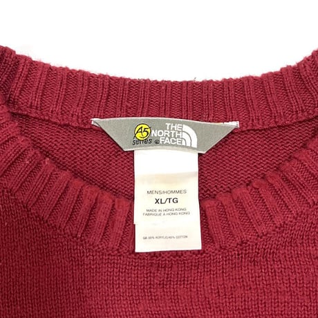 【USED】00'S THE NORTH FACE LINE KNIT SWEATER