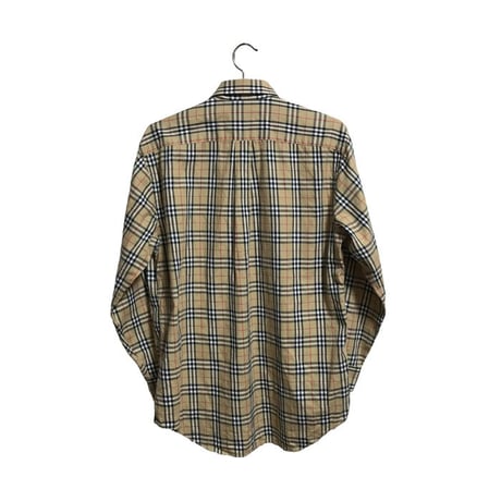 【USED】90'S BURBERRYS NOVA CHECK B.D SHIRT