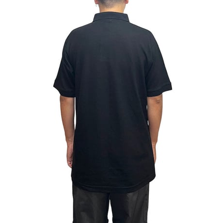【DEAD STOCK】90'S ASICS METAL BUTTON POLO SHIRT