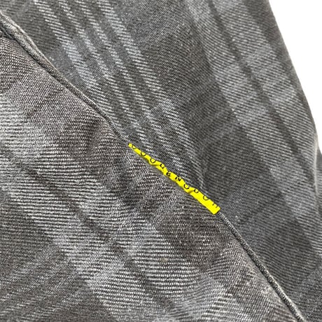 【USED】00'S GOODENOUGH CHECK EASY PANTS
