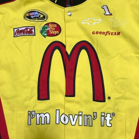 【DEAD STOCK】NASCAR RACING JACKET "MCDONALD'S"