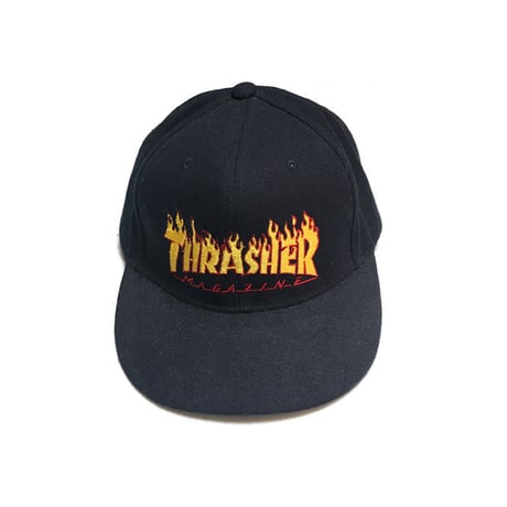 【USED】THRASHER FIRE LOGO CAP