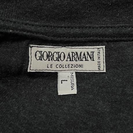 【USED】90's GIORGIO ARMANI PLAIN T-SHIRT