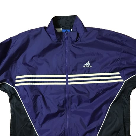【USED】90'S ADIDAS NYLON JACKET PURPLE