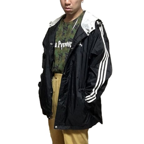 【USED】90'S ADIDAS 3-STRIPES NYLON JACKET