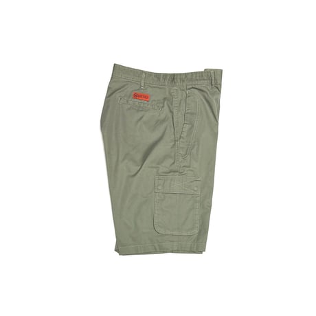 【USED】00's NAUTICA JEANS COMPANY Cotton Cargo Shorts Olive Gray