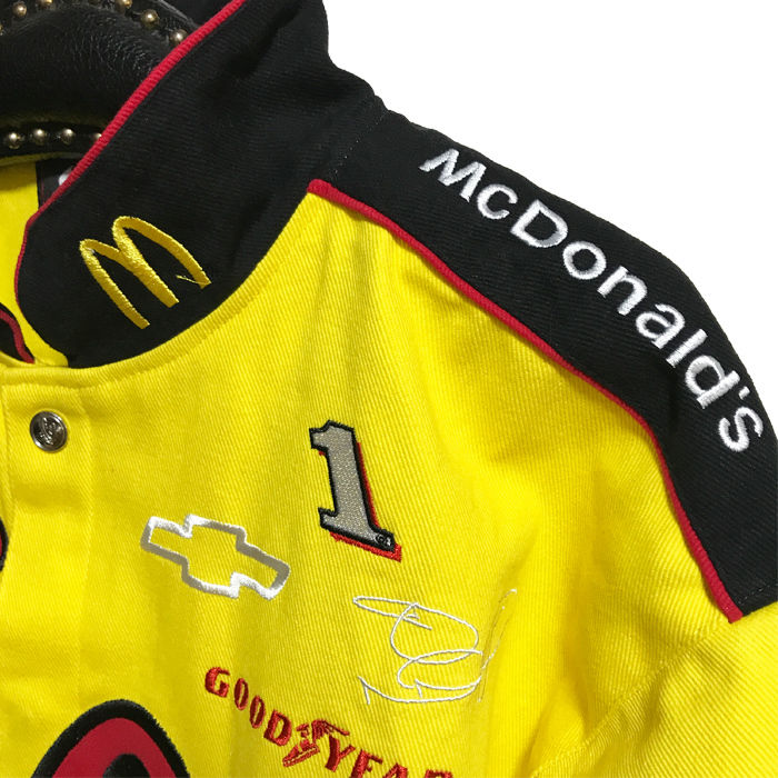 ジャケット・アウター Mcdo Nascar Racing Jacket DEAD STOCK】NASCAR RACING JACKET 